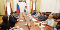 В Доме Республики прошла встреча Главы региона Артёма Здунова и представителей компании «Яндекс» - Правительство Республики Мордовия
