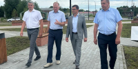 Игорь Антропенко посетил Называевский район с рабочим визитом - 12 канал