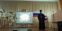 Помощник Чамзинского благочинного посетил выпускной вечер в Алексеевском индустриальном техникуме п.Комсомольский - Ардатовская епархия