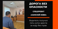 Водитель получил пять суток ареста за езду без прав - Камская новь