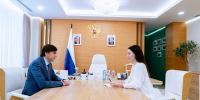 Сергей Кравцов и Алена Аршинова обсудили возможность запуска пилотного проекта по развитию мульт- и киноконтента для школьников - Всероссийский детский центр Океан