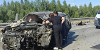 Трагедия на трассе: Mitsubishi столкнулся с КамАЗом - Сибкрай.ru
