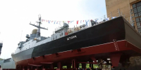 Малый ракетный корабль «Шторм» спустили на воду в Комсомольске-на-Амуре - Gubernia.Com