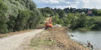 Инженерное сооружение в пригороде Барнаула / Фото: официальный сайт мэрии Барнаула - ИА Амител