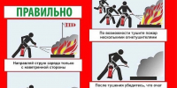 Как пользоваться огнетушителем - Никольский район