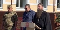 Духовная поддержка защитников: иерей Алексей Тугушев благословил военнослужащих на летние учения - Касимовская епархия