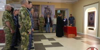 В Управлении Росгвардии по Архангельской области состоялось торжественное освящение иконы - Росгвардия