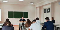 Начальник УИИ УФСИН России по Тульской области провёл профориентационную встречу со студентами ТулГУ - УФСИН