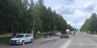 В Ухте мотоциклиста откинуло под колеса «Джипа» из-за чужого неудачного маневра - Bnkomi.Ru