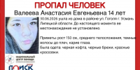 Пропавшую 14-летнюю девочку в красных кроссовках ищут в Липецкой области - Липецкая ГТРК
