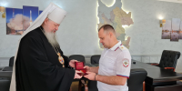 Состоялась встреча митрополита Корнилия с начальником регионального УМВД Дмитрием Остапенко - Архангельская епархия