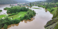 Уровень воды в Чусовой у села Кын достиг 130 см, превысив показатели весеннего половодья - VikiPerm.Com