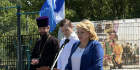 В Октябрьском районе торжественно открыта современная площадка ГТО - Октябрьский район