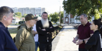 Глава Адыгеи проверил ход благоустройства сквера у кафедрального собора в Майкопе - ИА Адыгея Сегодня