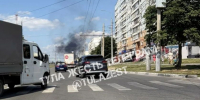 В Туле на улице Вяземской произошел пожар - ТК Первый Тульский