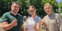 В гимназии № 1 Биробиджана прошла квиз-бродилка для будущих избирателей - Избирательная комиссия