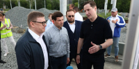 Алексей Текслер проинспектировал ход капитального ремонта моста через реку Миасс по улице Черкасской в Челябинске. Автор фото – Наиль Фаттахов. - Губернатор Челябинской области