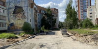 В Пскове ведется ремонт проезда от улицы Байкова к улице Михайловской - Комсомольская правда