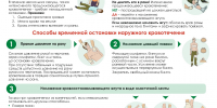Первая помощь: как остановить наружное кровотечение - Сосновская ЦРБ