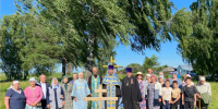 Освящение места под строительство храма в селе Кармалы Янтиковского муниципального округа - Канашская Епархия