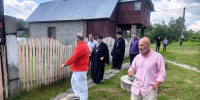 Епископ Гедеон совершил визит в отделение епархиального мужского центра «Осознание» в деревне Сергейцево в Сосновском благочинии - Выксунская епархия
