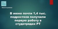 Лето с пользой: в Татарстане стартовала «Пятая трудовая четверть» для школьников - Камская новь