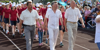 Благовещенка готова к проведению олимпиады сельских спортсменов Фото №1 - Алтайская правда