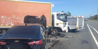 Под Сызранью на трассе М-5 в аварию попал грузовик алкомаркета «Красное и Белое» - КТВ-ЛУЧ