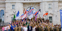 От Воронежа до Иркутска: 17 студенческих отрядов из разных городов России приступили к работе проводниками в Ижевске - Министерство молодежной политики