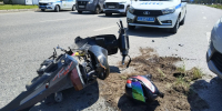 Авария на проспекте Степана Разина с участием скутера - ТК ТОЛЬЯТТИ 24