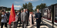 В парке Победы Ульяновска открылась выставка о юных героях войны и участниках СВО - Ulyanovsk.Express