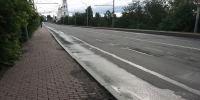 Опасный провал на дамбе в Брянске заделали после публикации «НашБрянск.ру» - ИА Наш Брянск.ru