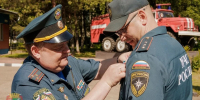 В Наро‑Фоминске с почестями проводили на пенсию начальника 19‑го пожарно‑спасательного отряда - Администрация Наро-Фоминского г.о.