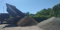 В поселке Южном приступили к строительству волейбольной площадки - Газета Огни Кавказа