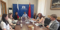 Студенты ВАВТ, обучающиеся в Китае по программам обмена, встретились с представителями Минэкономразвития России и Торгового представительства России в Китае - ВАВТ Минэкономразвития России