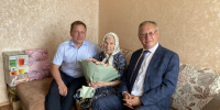 25 июня 100-летний юбилей отметила, ветеран труда Лункина Екатерина Федоровна - Администрация города Саранск