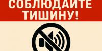 Не нарушайте закон о тишине!. - Город Шарыпово