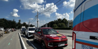 Автопробег доставил в Тулу память о Народном ополчении - Молодой коммунар