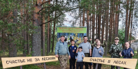 «Счастливые скамейки» для жителей лесного поселка - Департамент лесного хозяйства