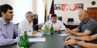 Нурбаганд Нурбагандов встретился с активом «Единой России» и провёл приём участников СВО в Кайтагском районе - Кайтагский район