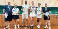 Мужчины и женщины поделили пьедестал теннисного турнира - SportUs.Pro