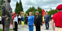 При поддержке администрации района проведена церемония, посвященная занесению имен на памятный мемориал - Советский район