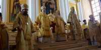 Митрополит Зиновий принял участие в торжественных богослужениях в Успенской Вышенской обители - Саранская епархия