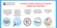 5 причин, почему купаться в фонтане вредно для здоровья - Роспотребнадзор