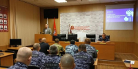 В Оренбурге лектор российского общества «Знание» Александр Здвижков встретился с личным составом территориального Управления Росгвардии - Росгвардия