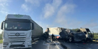 На трассе Тюмень - Омск произошло массовое ДТП с фурами - ИА Новый Омск