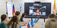 Участники программы «Пробы в профессии» обсудили с советником заместителя Министра экономического развития РФ креативные индустрии и молодёжное предпринимательство - ВДЦ Океан