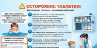 ОСТОРОЖНО: ТАБЛЕТКИ! - Отдел образования