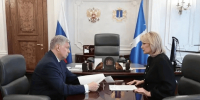 Алексей Русских провёл встречу с уполномоченным по правам ребёнка в Ульяновской области Ольгой Ивановой - Газета Кузоватовские вести