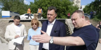 Более полкилометра новой набережной появится у Октябрьского моста на правобережье - 1-LINE